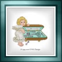 Stitching Angel with Sewing Set