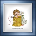 Sttiching Angel with Thimble