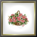 EMS083 "Wild Roses Basket"