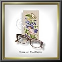 EMS112 - Eyeglass Case "Fairy with Flowers"