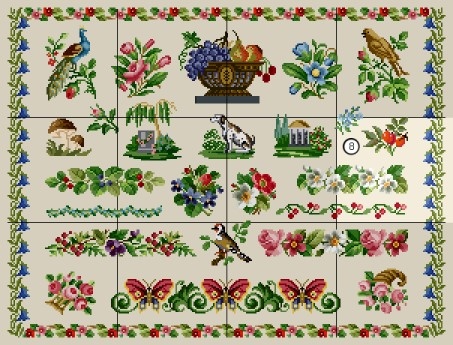 Antique Sampler - Download 08